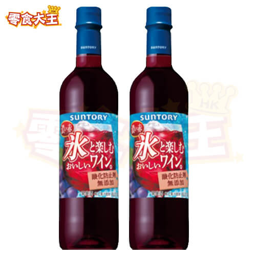 SUNTORY  葡萄紅酒 (無添加抗氧化劑) 720ml (酒精濃度 12%) [日本直送] 