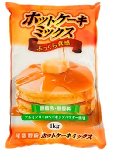 尾張製粉 - 熱香餅預拌粉 1kg [日本直送](4970155410251)