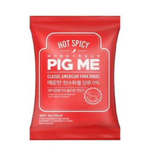 ACE M&T - Pig me - (辣味) 炸豬皮脆脆 - 30g (8809720820002)[韓國直送]