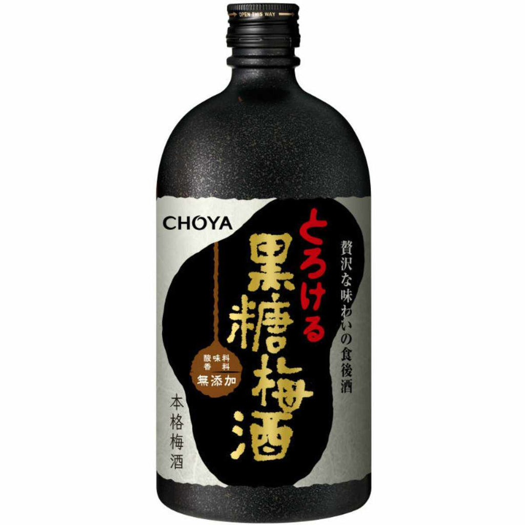 Choya 黒糖梅酒 とろける100% 720ml 
