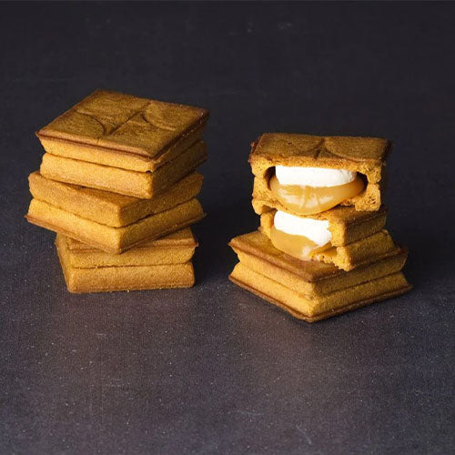 BAKE - Press Butter Sand 焦糖奶油夾心餅(原味)(5入) 110g (4580622650013)