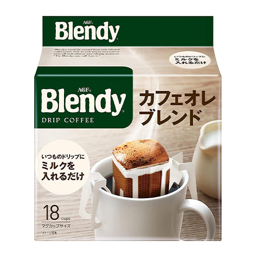 AGF- Blendy Stick - 袋裝 - 掛耳式牛奶咖啡 (18小袋) 126g(4901111656413)
