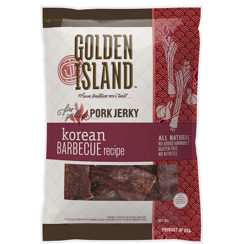 Golden Island - 美國製韓式燒烤豬肉乾 411g (017082005762) #美國製
