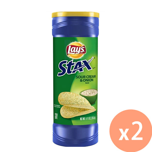 Lay's - 洋蔥乳酪味薯片 155.9g x 2 (028400055154_2)