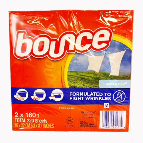 Bounce - 4合1 柔順紙160張(兩盒裝) (037000951834)[平行進口]