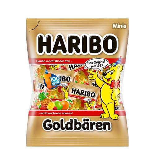 Haribo - 迷你熊仔軟糖 (獨立包裝) 250g (4001686301524)