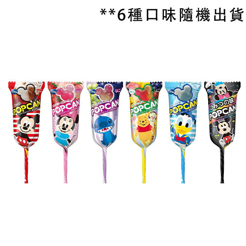 [日本直送] GLICO 固力果  - POPCAN 迪士尼棒棒糖(雜錦口味)(口味隨機出貨)