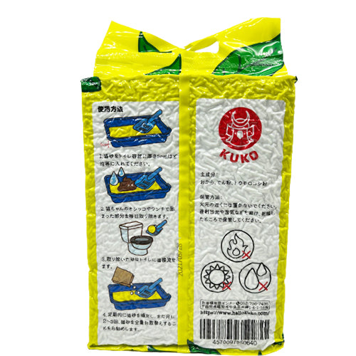 KUKO 寵物砂(綠茶) 6L (4570097950640) [寵物用品]