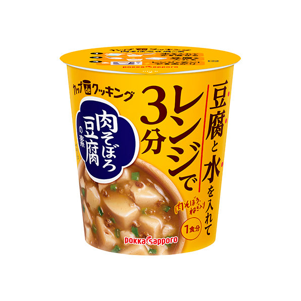 POKKA SAPPORO - 麻婆豆腐風味濃湯麵包粒杯裝 - 28.4g [日本直送](4589850827891)