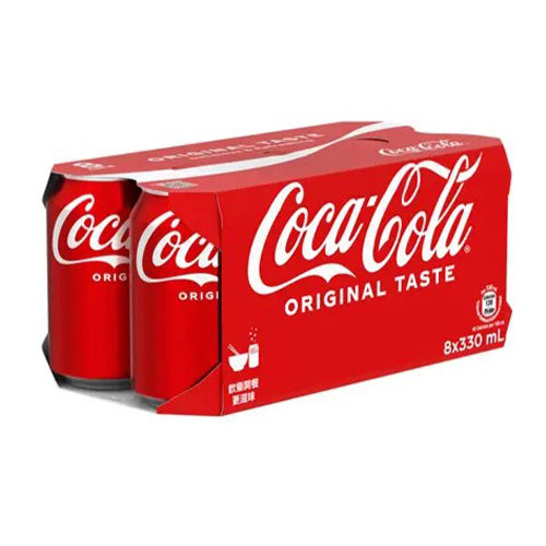 可口可樂 - 可口可樂８罐裝 330ml x 8罐(4890008100941)