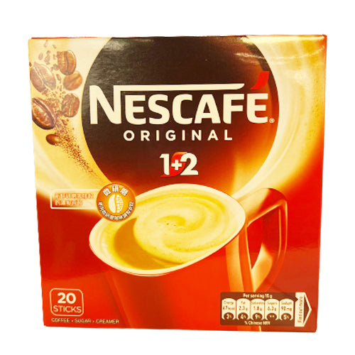 Nestle - 雀巢咖啡®1+2 原味即溶咖啡 15g×20條 (4891118021386)