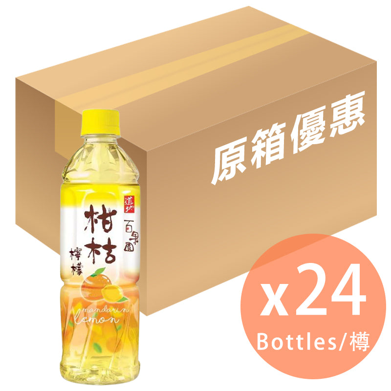 [原箱]道地 - 百果園柑桔檸檬果汁 500ml x 24 (4892214250168_24)
