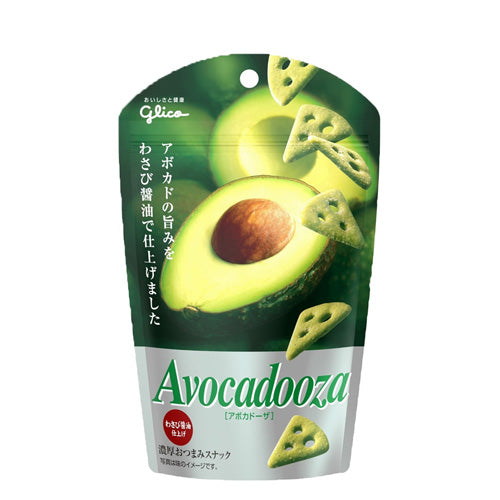 Glico 固力果 Avocadooza 牛油果脆片(芥末醬油味) 40g