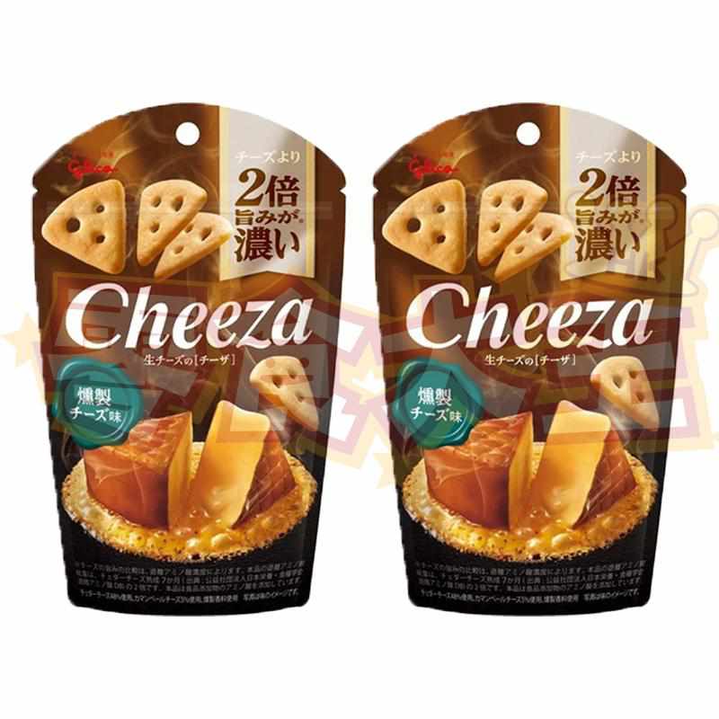 Glico 固力果 Cheeza 煙燻芝士脆片(Smoke Cheese) 40g x 2包 – 香港零食大王