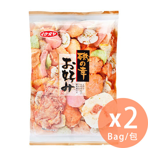 池田屋  磯幸雜錦海鮮米餅130g x 2包(4901053018096_2)