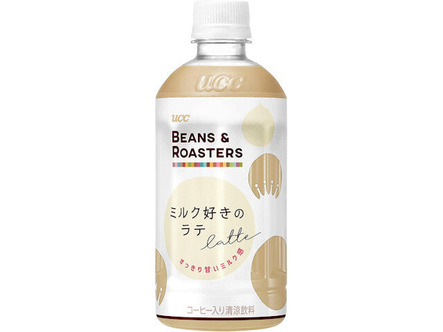 UCC - BEANS ＆ ROASTERS - 樽裝 - 牛奶咖啡(Latte) - 450ml [日本直送](4901201138836)