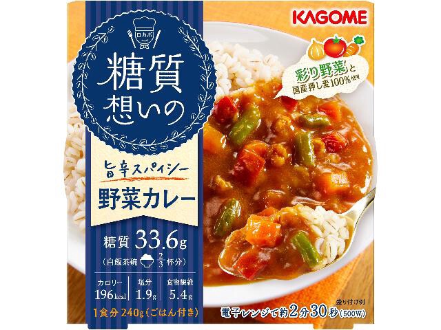 Kagome - 糖質蔬菜咖哩包 - 240g (4901306017142)