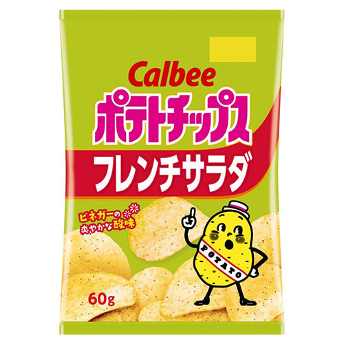 [日本直送] Calbee - CALBEE POTATO CHIPS - 法式沙律味薯片 60g 
