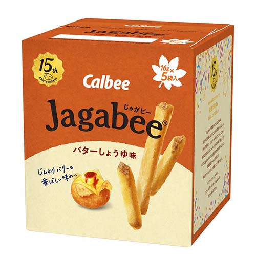 [日本直送] Calbee 卡樂B - Jagabee 醬油味薯條 80g 