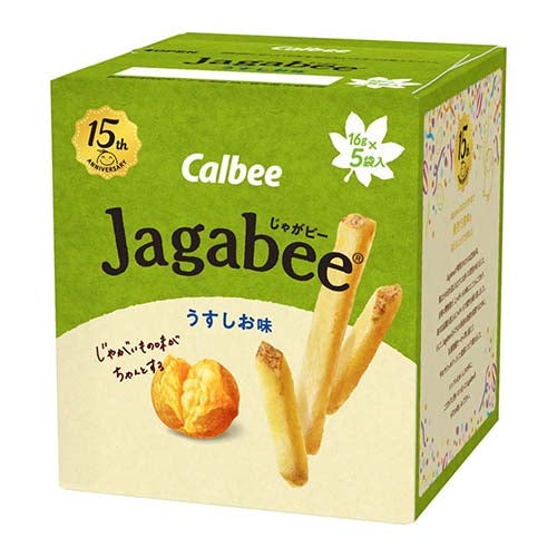Calbee 卡樂B - Jagabee 鹽味薯條 80g (4901330646417) [日本直送]