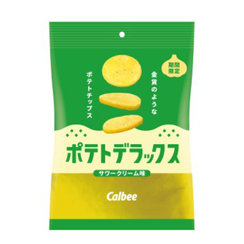 [日本直送] Calbee - DELUXE 酸忌廉味厚切薯片 50g 