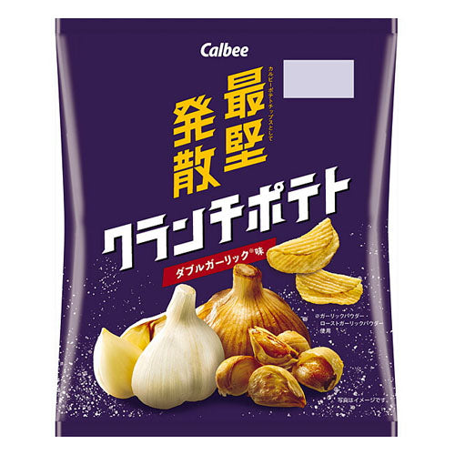 [日本直送] Calbee - CRANCH - 雙重蒜味薯片 60g