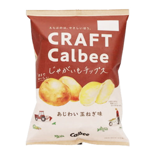 [日本直送] Calbee - CRAFT 洋蔥味薯片 65g (4901330918033)