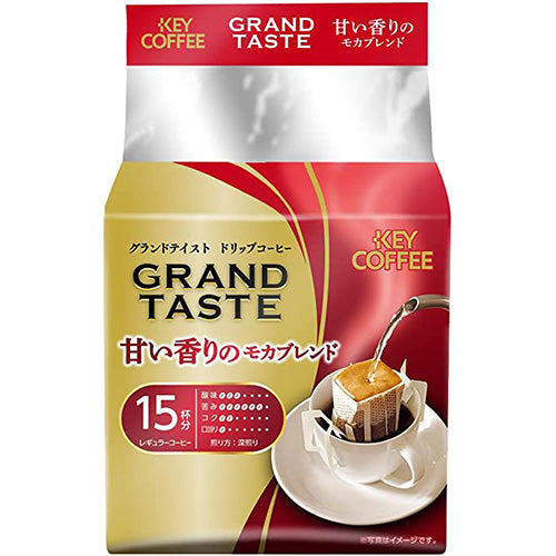 KEY COFFEE - 掛耳式即沖香滑咖啡 (6g x 15袋) 90g (4901372287562)[日本直送]
