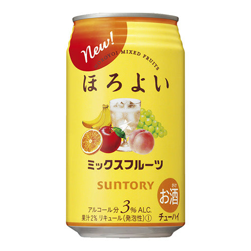 Suntory - 綜合水果味氣泡酒 (酒精3%) 350ml (4901777344273)[日本直送]