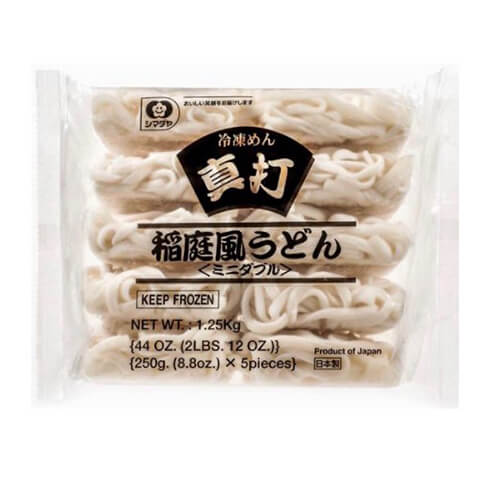 [日本直送] 日本真打烏冬稻庭急凍烏冬(5個裝) 1.25kg (急凍-18°C) – 香港零食大王