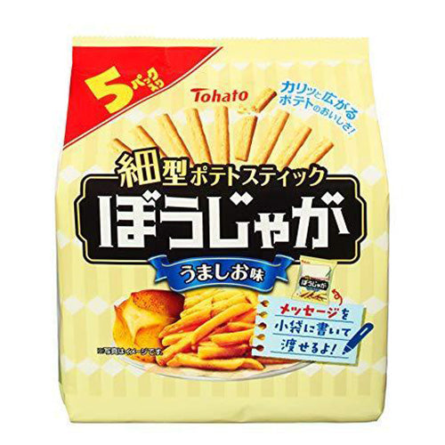 TOHATO - 家庭裝 鹽味幼脆薯條 (16g*5p) 80g (4901940112630)[日本直送]