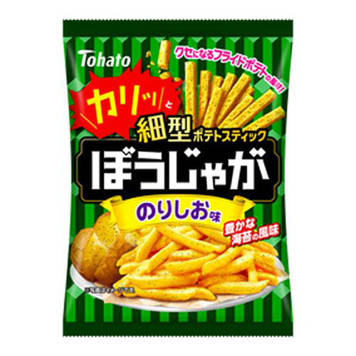 TOHATO - 紫菜味幼脆薯條 60g (4901940113040)[日本直送]