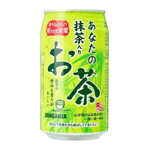 Sangaria - 抹茶(罐裝) 340ml (4902179016508)[日本直送]