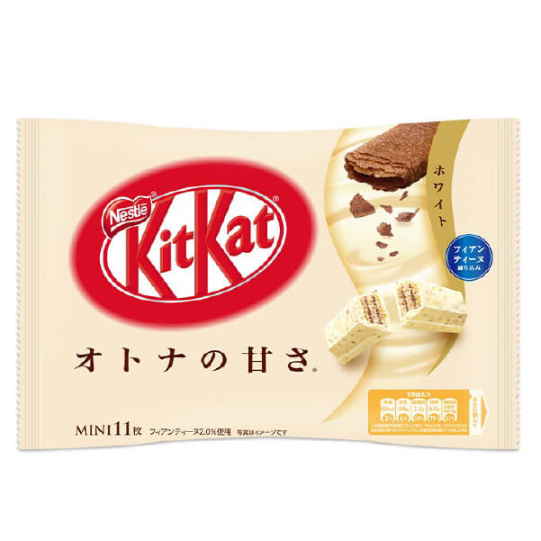 雀巢Kitkat - 成熟誘甜白朱古力威化 127.6g(11.6g x 11)[日本直送](4902201178419)