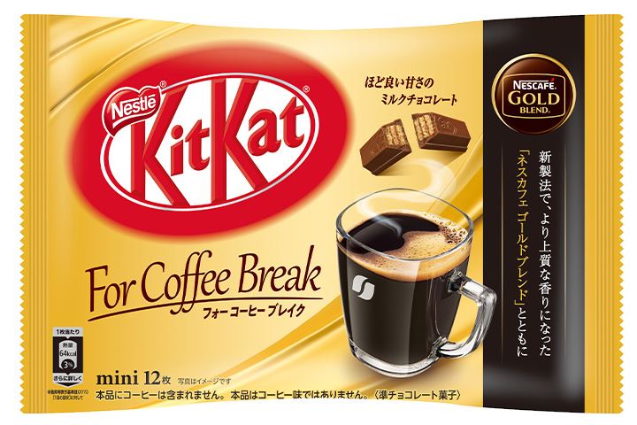 雀巢Kitkat - 迷你咖啡味 KitKat - 12枚 [日本直送](4902201179218)