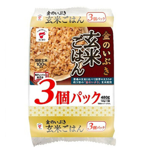 たいまつ食品 - 糙米叮叮飯 (3個) 480g (4902635977374)[日本直送]