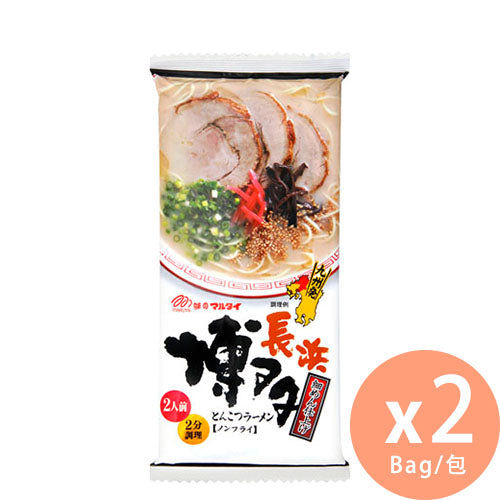 Marutai - 博多醬油豚肉拉麵 (2人前) 185g x 2 (4902702001216_2)