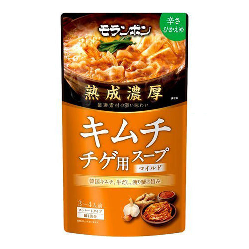 MORANBONG - 日式熟成濃厚泡菜火鍋湯底 (溫和) 750g (4902807354248)[日本直送]