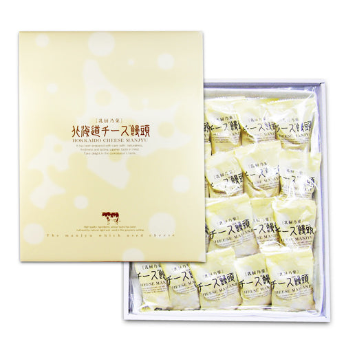丸三食品 - 北海道 奶酪夾心饅頭 (12個) 252g(4902975031545)[日本直送] #禮盒