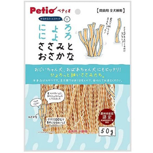 PETIO - 狗零食 - 波浪魚肉條 (4903288133121) 50g