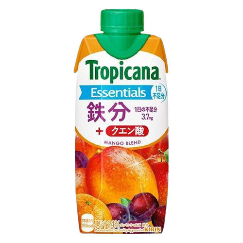 Kirin - 鐵質 完熟芒果混合果汁 330ml (4909411087135)[日本直送]