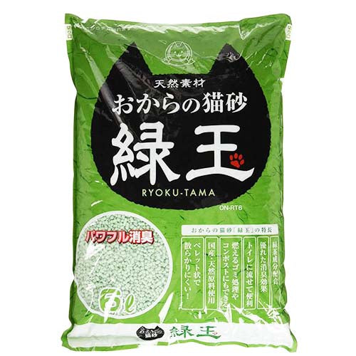 日立HITACHI - 綠玉石 綠茶精華貓砂 - 6L (4952667143537) #日本貓砂