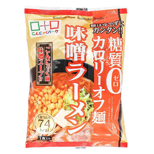 零糖味噌味蒟蒻麺(1食入) 140g (4952794807333)[日本直送]