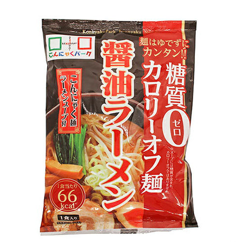 零糖醬油味蒟蒻麺(1食入) 140g (4952794810074)[日本直送]