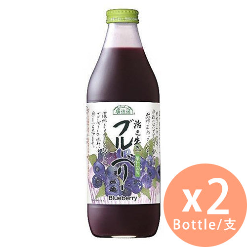 順造選 - 日本藍莓汁 1000ml x 2支(4993199998608_2)[日本直送]