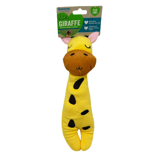 Rosewood 環保發聲狗玩具(長頸鹿) 約31cm長 (5025659205700) #英國寵物品牌