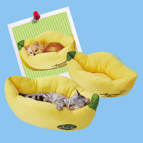 Petio - 貓狗用冷感可手洗寵物床 (香蕉船款) (6956717833162) #寵物用品