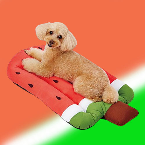 Petio - 貓狗用冷感可手洗寵物床 (西瓜雪條款) (6956717833779) #寵物用品