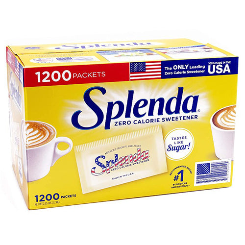 Splenda - 零卡路里代糖 1200包 1.2Kg (722776001509) #美國製造 [平行進口]