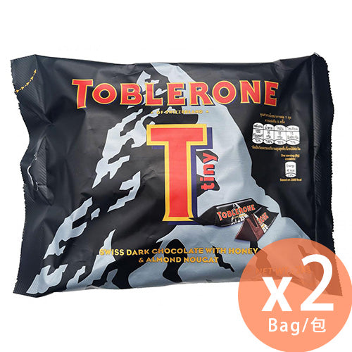 Toblerone - 迷你黑朱古力袋裝 200g x 2 (7622300081416_2)